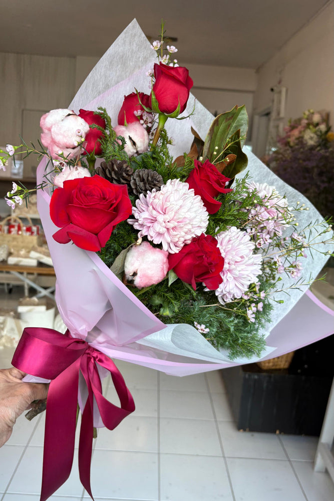 Flores para ti, en Navidad